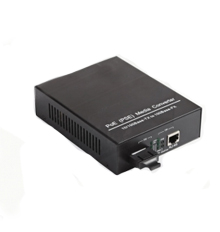 10-100-1000M POE media converter