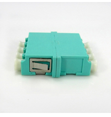 LC QUAD FIBER OPTIC ADAPTERS